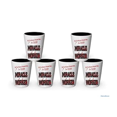 Imagem de Copo de shot I'm a Teacher - Not a Miracle Worker - Presentes para professores (6)