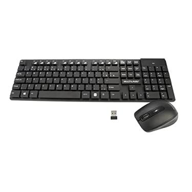 Imagem de Kit Teclado E Mouse Sem Fio Wireless 2.4ghz Pc Notebook Mac