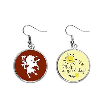 Imagem de Divine Animals Estrangeiros Feroz Capacidade Estrangeira Brinco de flor de sol Joia Moda