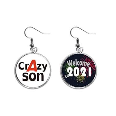 Imagem de Best Cool Crazy Son Boy Ear Pendants Jewelry 2021 Blessing