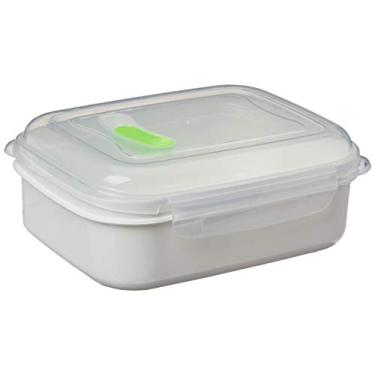 Imagem de Marmita Due Nitronplast Branco 600 ml