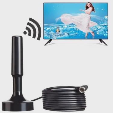 Imagem de Antena Digital Interna/externa Hdtv 3.5 Dbi Cabo 5m Hd Lt-130