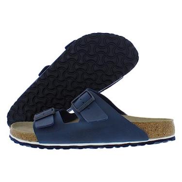 Imagem de Sand lia de couro unissex Birkenstock Arizona, Desert Soil Blue, 13-13.5 Women/11-11.5 Men