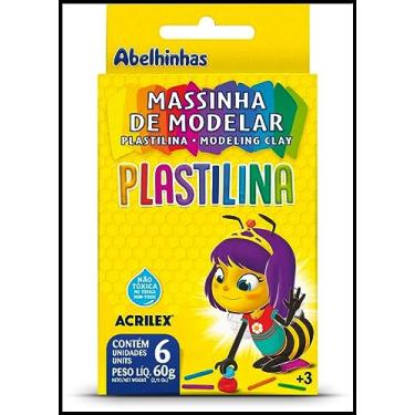 Imagem de Massa de Modelar 6 Cores Acrilex
