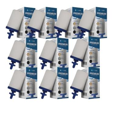 Imagem de Genérico 10 Velas Tripla Ação P/Filtro de Barro Premium Água Alcalina