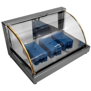 Imagem de Estufa Fria Vidro Curvo 3 Gelo - Supritecs Equipamentos