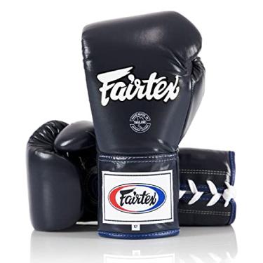 Imagem de Fairtex Pro luvas de competição de couro – polegar travado para Muay Thai e boxe