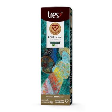 Imagem de 3 Corações Cápsula de Café Gourmet Portinari, Notas Florais - 10 unidades