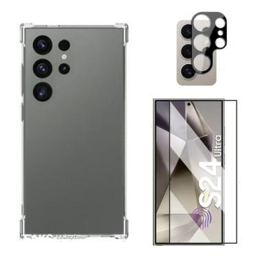 Imagem de Capa E Película De Vidro 3d e Camera P/Galaxy S24 Ultra 5G - Phone Palace
