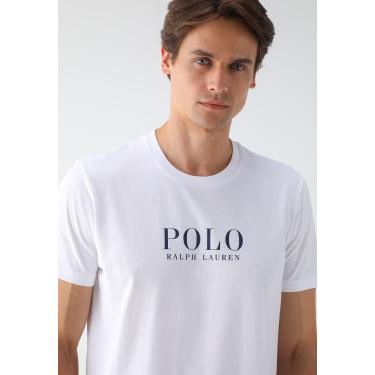 Imagem de Camiseta Polo Ralph Lauren Reta Pijama Branca Polo Ralph Lauren 714899613005 masculino
