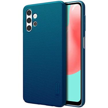 Imagem de Capa Anti Impacto Nillkin Modelo Frosted Compatível com Galaxy A32 5G (6.5 Pol) - Azul