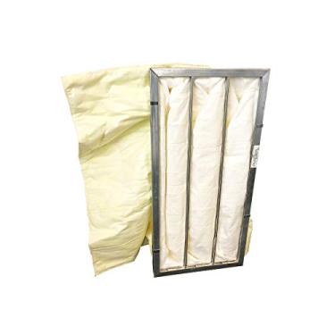 Imagem de Trophy Air Substituição para filtro de saco interno JDS 14003 para sistema de filtragem de ar 750-ER Air-Tech, Jet AFS-1000B | Muito durável 90-96% capacidade de retenção filtragem superior | 30,5 cm