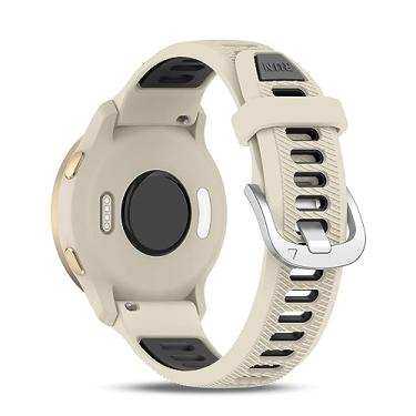 Imagem de Bolesi Pulseiras de relógio de 18 mm compatíveis com Garmin Venu 3S/2S/4 de 41 mm/Vivoactive 4S/Vivomove 3S, pulseira de substituição macia à prova d'água de liberação rápida para Garmin Forerunner