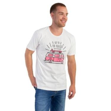 Imagem de Camiseta Rock & Soda Básica Estampa Moderna Masculina-Masculino