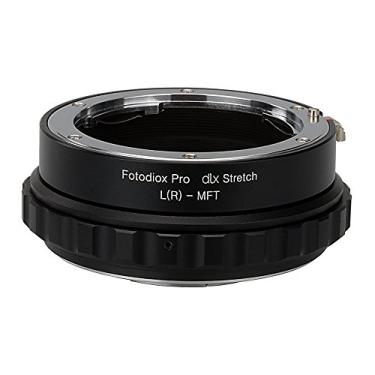 Imagem de Fotodiox Adaptador de montagem de lente elástica DLX - lente Leica R SLR para micro quatro terços (MFT, M4/3) corpo de câmera sem espelho com helicóide de focagem macro e filtros magnéticos Drop-in