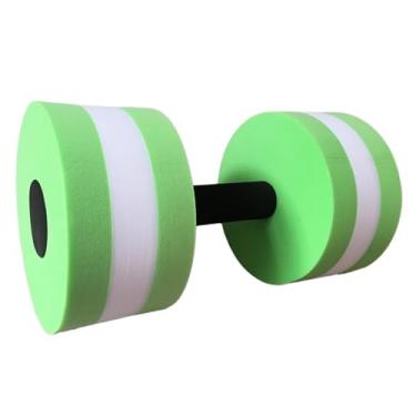 Imagem de Amagogo Barra Aquática Do Haltere, Halteres Flutuantes Da água de Eva Adultos Crianças Piscina Halteres Aquáticos Barbell Float Exercício Aquático Haltere, Verde