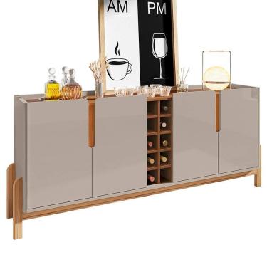 Imagem de Buffet Aparador Lizz 190cm 4 Portas com Adega - Casa D