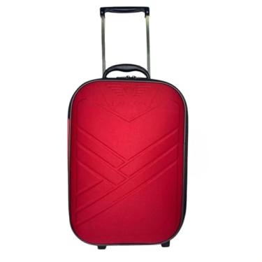 Imagem de Mala de Bordo Bagagem de Mão Mala 10kg Pequena com puxador Padrão ANAC com 2 Rodas duplas Compartimento para sua roupas | Mala Falcon Line 25% mais leves e resistentes para sua viagem longas e curta