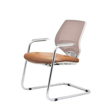 Imagem de Cadeira de Escritório Fixa com Braço Caramelo You Marelli