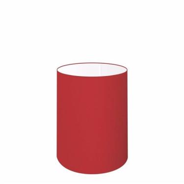 Imagem de Cúpula Abajur Cilíndrica Cp-8002 Ø13x30cm Bordô