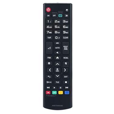 Imagem de WINFLIKE AKB75095383 Substituição remota para LG 32SM5KD 43SM5KD 49SM5KD 65SM5KD 43SM3D 49SM3D 55SM3D 43SM5D 49SM5D 32SM5D 65SM5D 55SM5D 43SH7PE 55SH7PE 49SH7PE 43SL5E 55SL5PE 49SL5PE 55SL5E 49SL5E