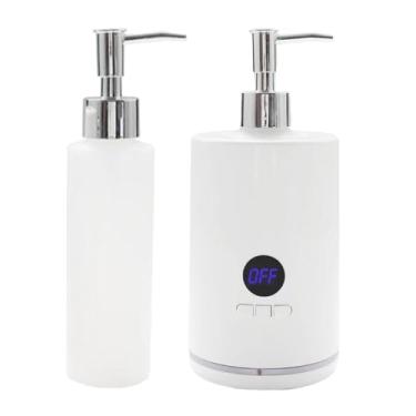 Imagem de MERIGLARE Dispensador Pequeno Do Aquecedor Da Garrafa Da Loção Do Calefator de óleo Da Massagem Da única Garrafa para O Spa 30-65 °c Do Salão de Beleza Garrafa, Branco