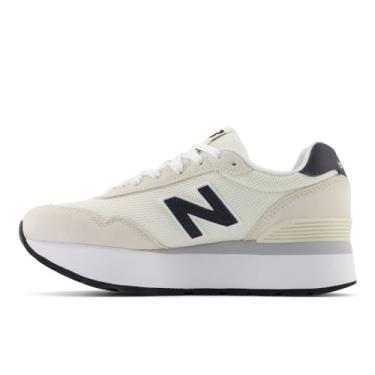 Imagem de New Balance Tênis feminino 515 V3, Sal marinho/linho/Phantom, 34