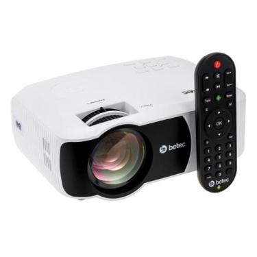 Imagem de Mini Projetor Led 2400 Lumens Smart Android Hd Betec Bt920A - Betec Br