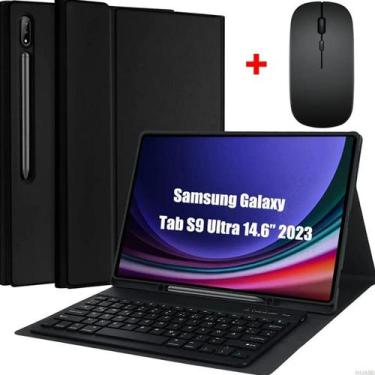 Imagem de Capa Case Com Teclado TouchPad + Mouse Bluetooth Para Tablet S9 Ultra 