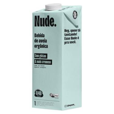 Imagem de Bebida de Aveia Orgânica Fonte de Cálcio Sem Glúten Nude 1L - Nude.