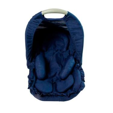 Imagem de Capa Para Bebê Conforto com Apoio Redutor e Capota Menina Menino 03 Pe