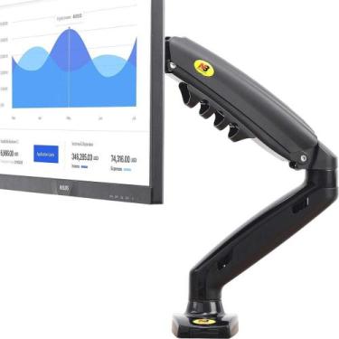 Imagem de Suporte de Mesa para Monitor 15 a 34 Articulado F80 NB, Preto
