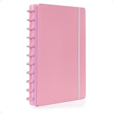Imagem de Caderno De Discos Inteligente A4 Grande Fichário Capa Dura - Hxt, Rosa