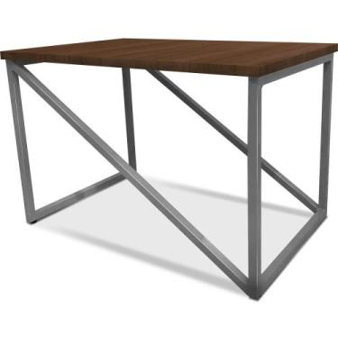 Imagem de Mesa De Centro Viena Retangular Para Sala Decor Madeira MDF Compacta -