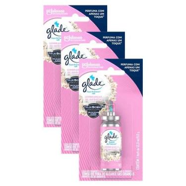 Imagem de Kit 3 Refil Odorizador Glade Toque de Frescor 12ml