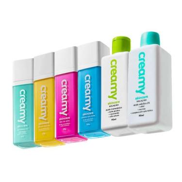 Imagem de Kit Creamy Skincare Ácidos Anti Age (6 produtos)