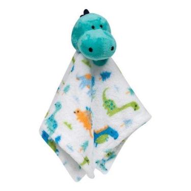 Imagem de Naninha Bebê Pelúcia Soninho Macia Antialérgica Buba , Verde, Dino