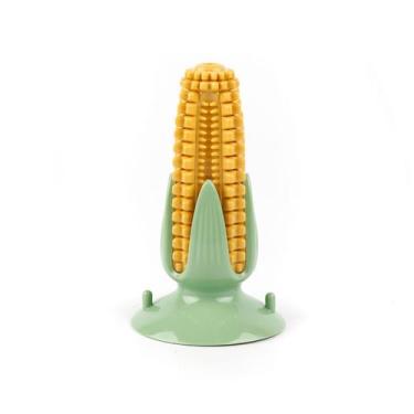 Imagem de Milho Escova dental de Tpr com Ventosa Para Cães Pet Oikos Animal, U, 