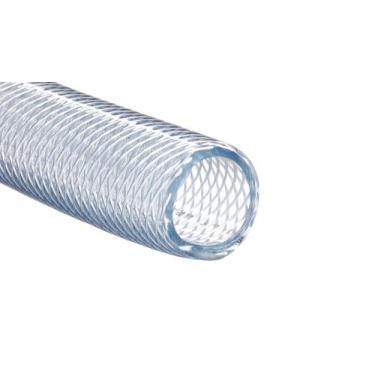 Imagem de Mangueira Transparente PT250 Atóxica Chopp Cristal Trançada 1/2 Polega