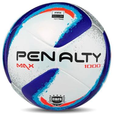 Imagem de Bola de Futsal Max 1000 XXIV Penalty, Branco, Azul