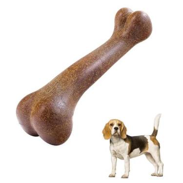 Imagem de Brinquedo Pet Mordedor Osso Natural 15cm Cães Porte MEDIO G - mmcomerc