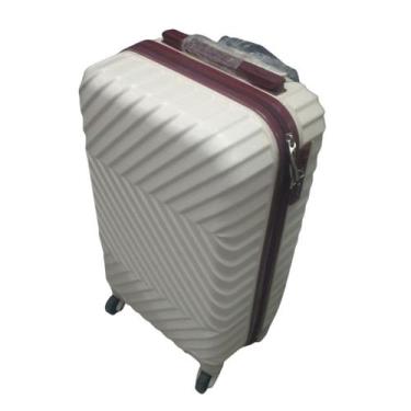 Imagem de Mala de bordo capacidade 10kg padrão anac denver - Ultra Leve, Branco,