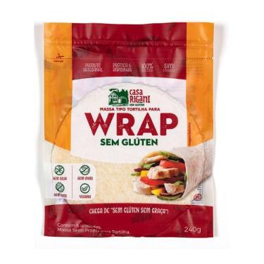 Imagem de Massa para Wrap Sem Glúten Casa Rigani 240g