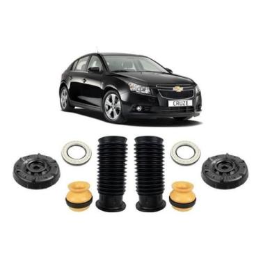 Imagem de 2 Kit Coxim Amortecedor Dianteiro Gm Cruze 2011 2012 2013 14 - Qualyki