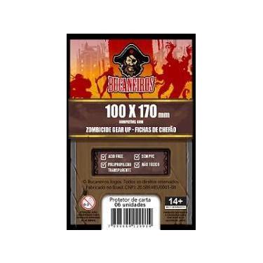 Imagem de Sleeve Zombicide: Gear Up - Fichas de Chefão (100 x 170) - Bucaneiros