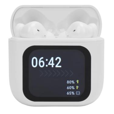 Imagem de Fones de Ouvido Sem Fio 9D HiFi Com Cancelamento de Ruído 5.4 Fones de Ouvido Intra-auriculares Com Tela Sensível Ao Toque LED para Esportes