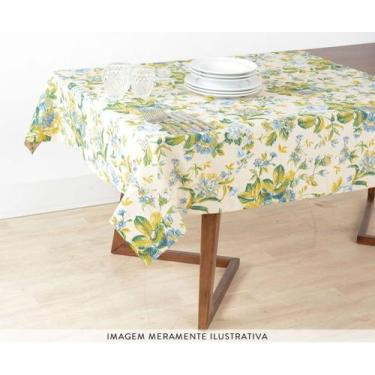 Imagem de Toalha de mesa impermeável quadrada 200cm Capri - Dagher