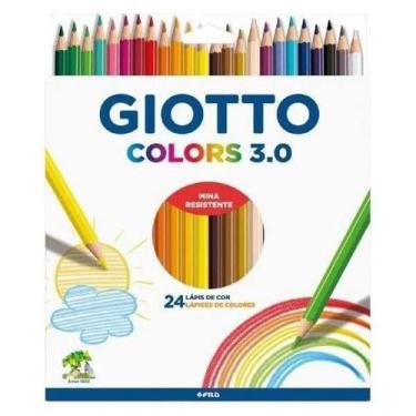 Imagem de Lápis de Cor giotto Colors 3.0 c/ 24 cores