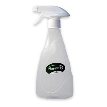 Imagem de Frasco Pulverizador Borrifador Multiuso P/ Água Casa Gatilho - Plasval