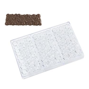 Imagem de Forma De Plástico - Tablet Bolhas - 27,5x13,5x2cm - 1 unidade - Silver